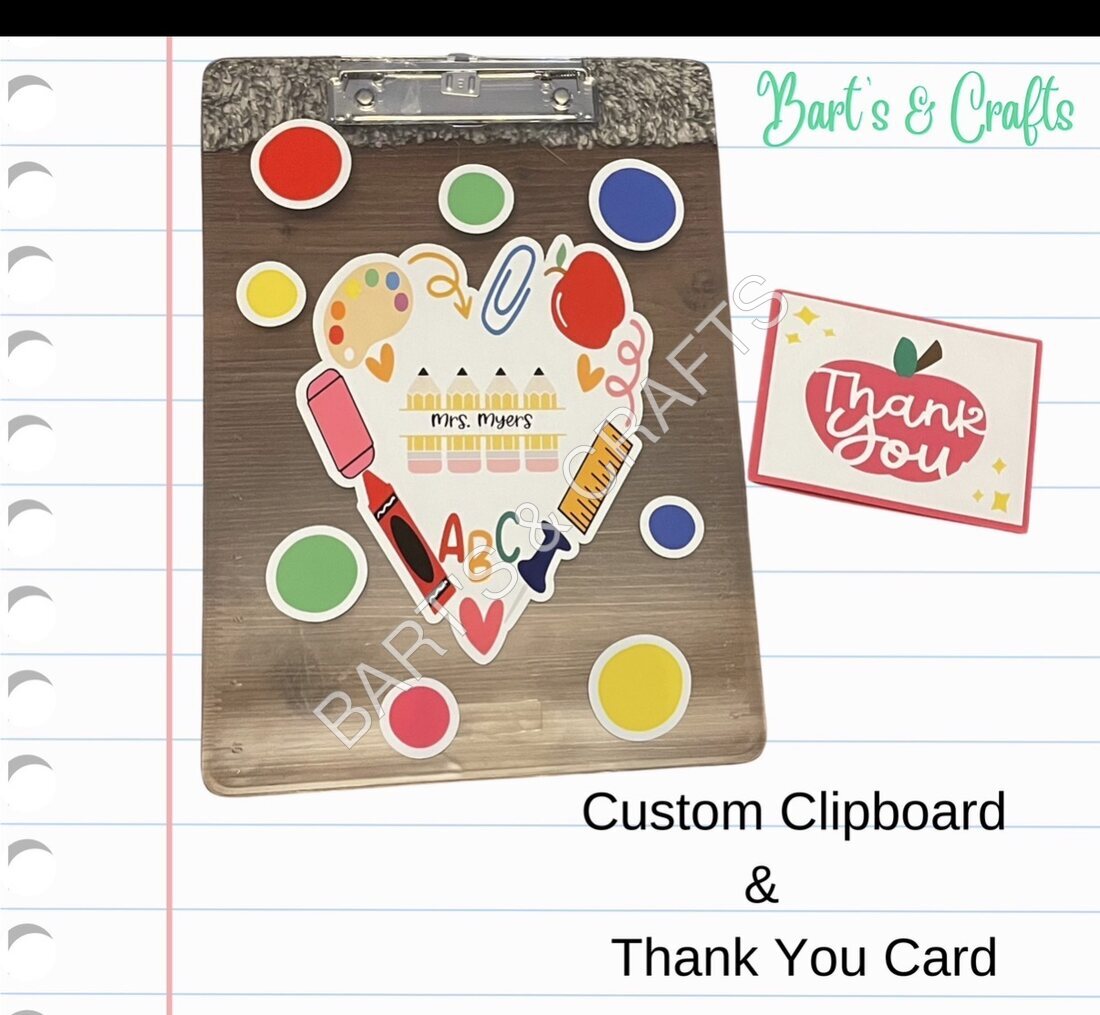 Bart's & Crafts custom order example