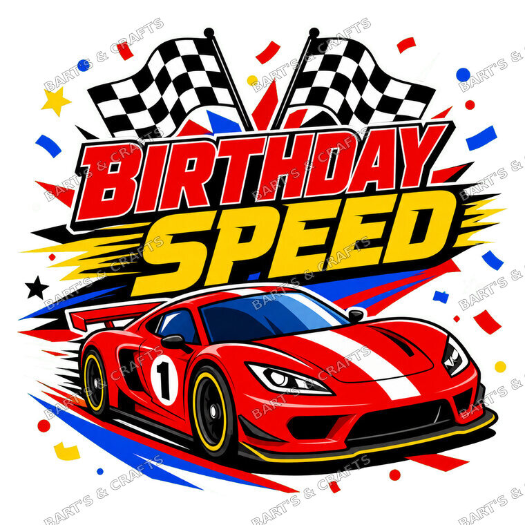 Birthdays #09 — Bart's & Crafts original design