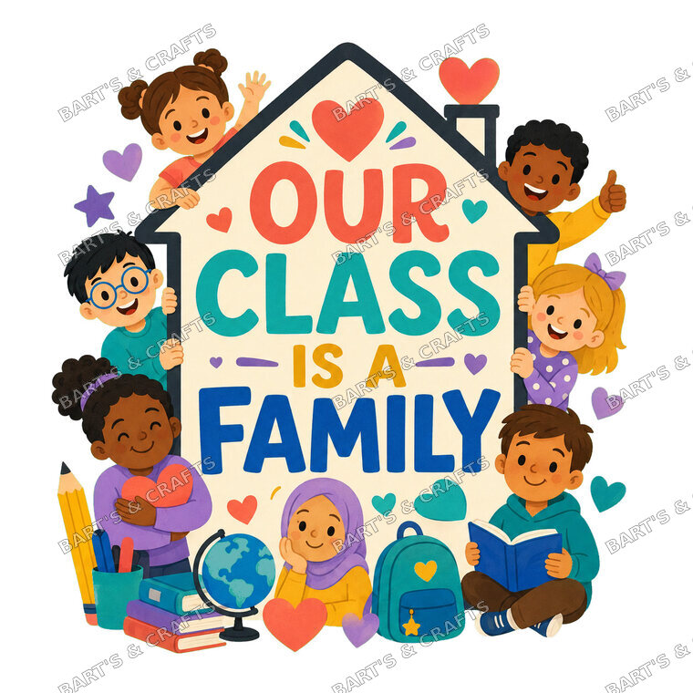 Classroom & Welcome #03 — Bart's & Crafts original design