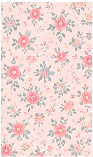 Flowers — Pastel #04 — Bart's & Crafts original design