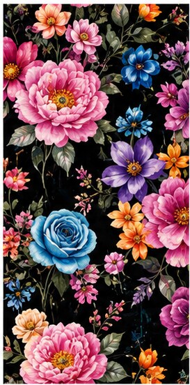 Flowers — Variety #01 — Bart's & Crafts original design