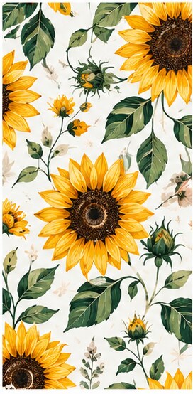 Flowers — Variety #08 — Bart's & Crafts original design