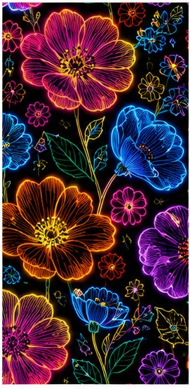 Flowers — Variety #09 — Bart's & Crafts original design
