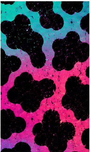 Neon Animal Prints #05 — Bart's & Crafts original design
