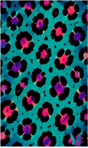 Neon Animal Prints #08 — Bart's & Crafts original design