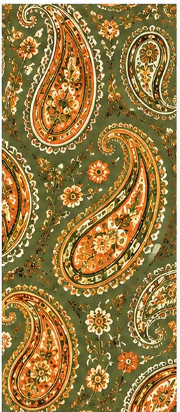 Paisley — Citrus #05 — Bart's & Crafts original design