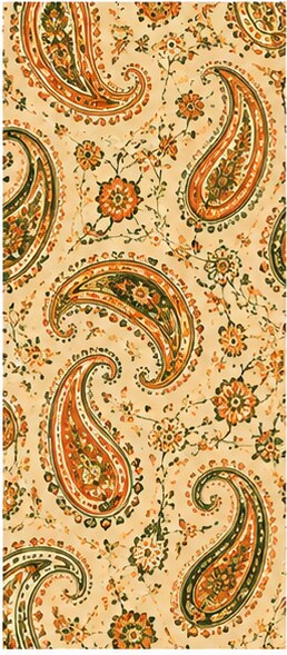 Paisley — Citrus #08 — Bart's & Crafts original design