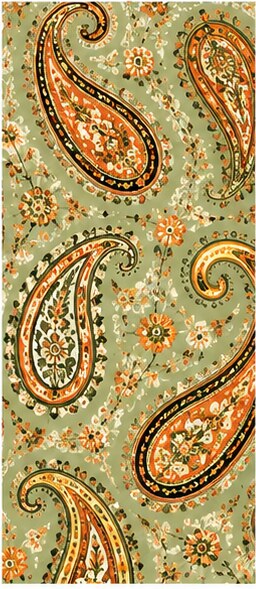 Paisley — Citrus #09 — Bart's & Crafts original design