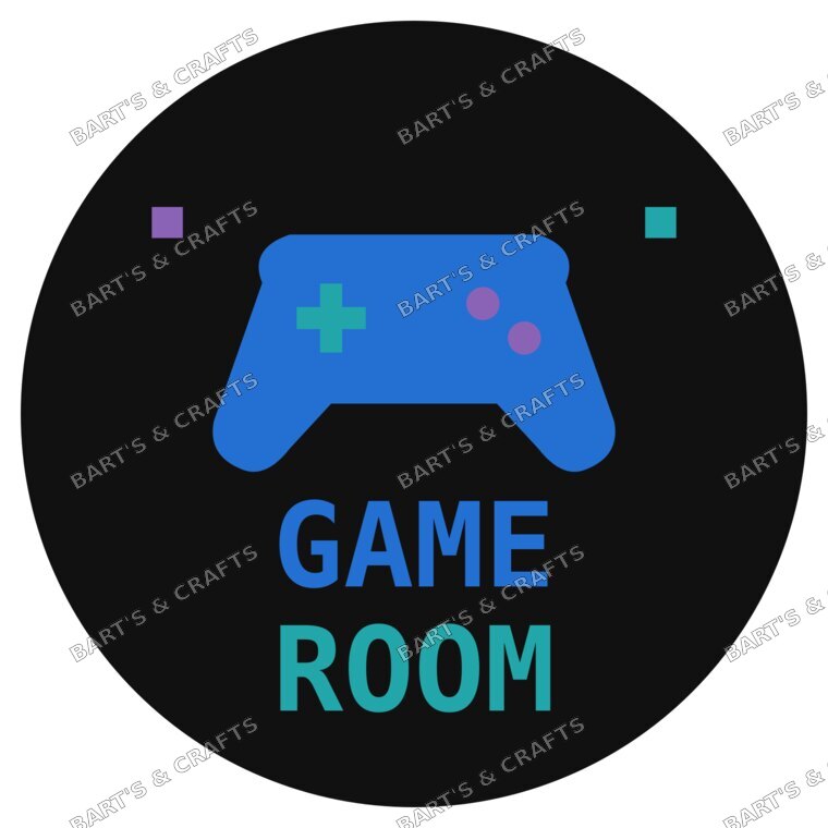 Room & Name Signs #11 — Bart's & Crafts original design