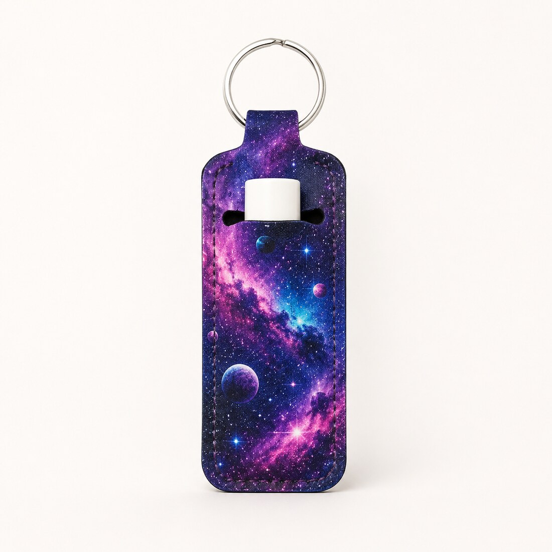 Galaxy chapstick holder
