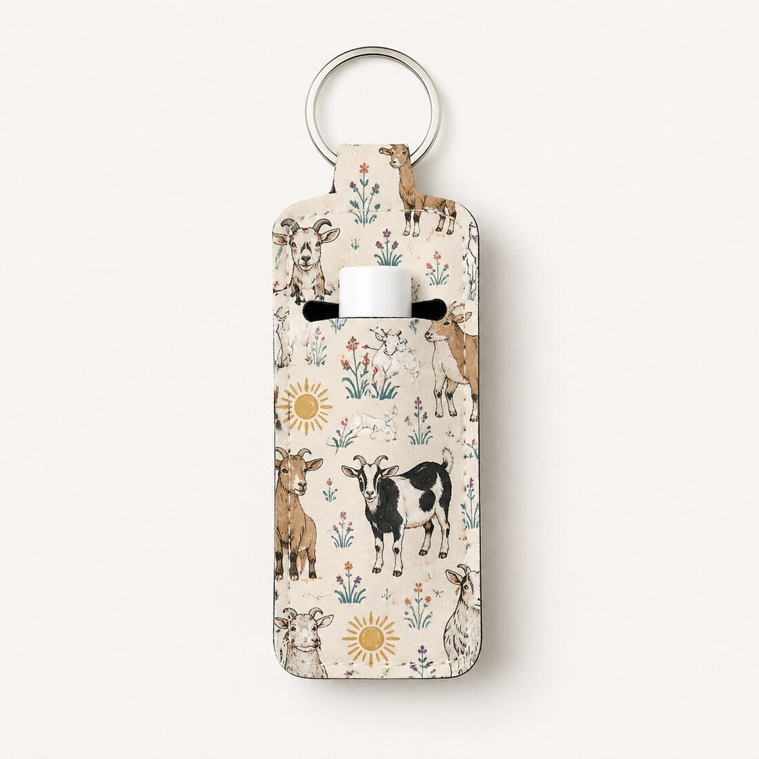 Goats chapstick holder