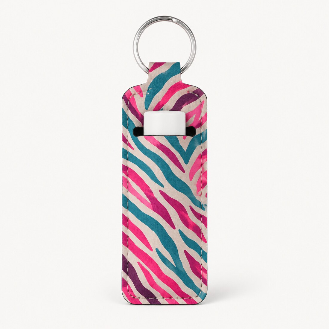 Zebra chapstick holder