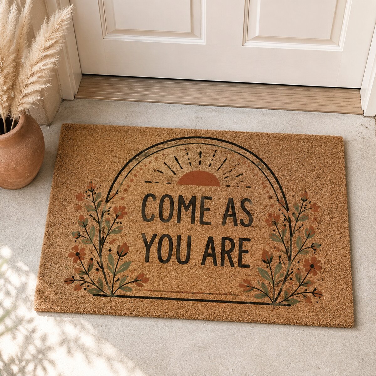 Come As You Are coir doormat