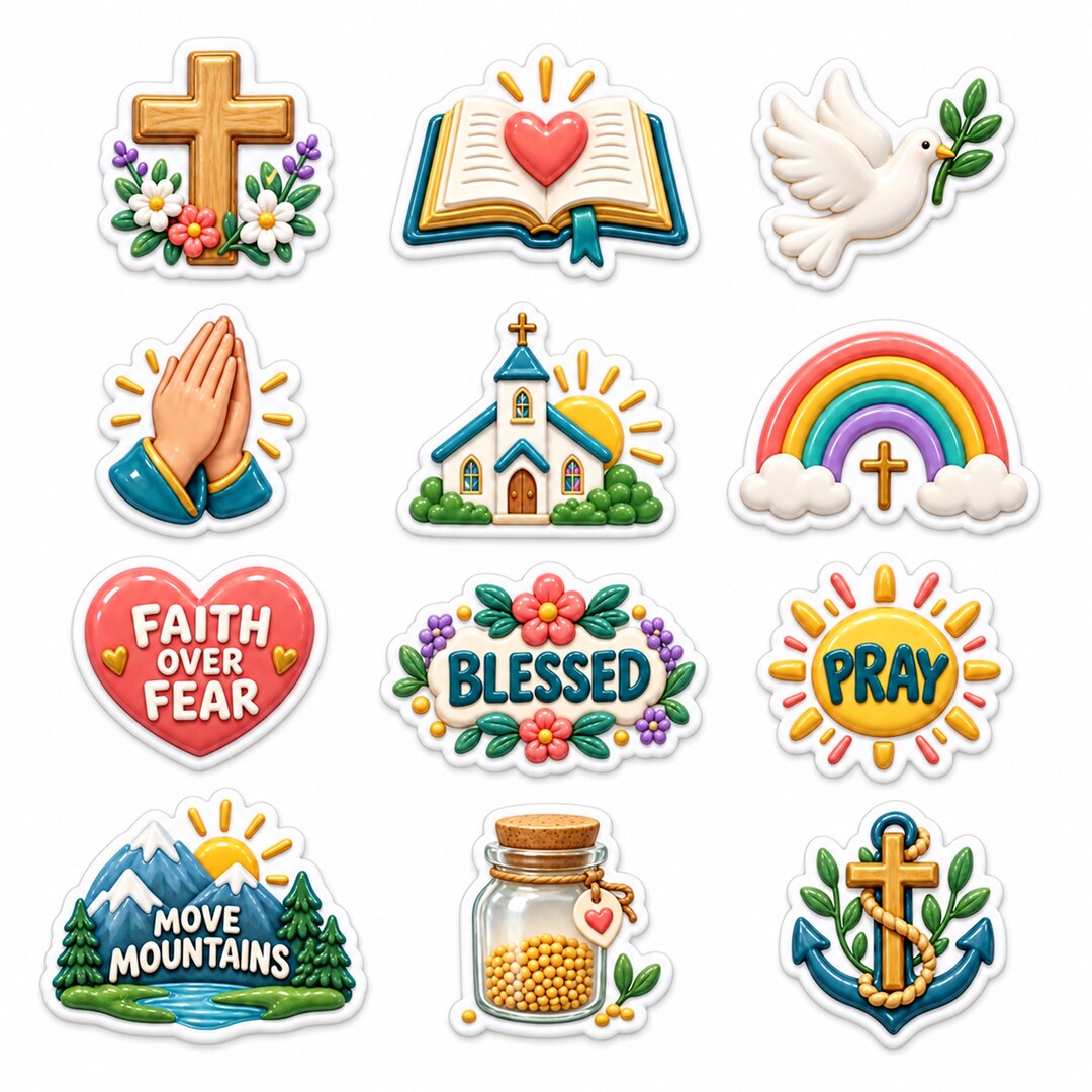Faith Sticker Set