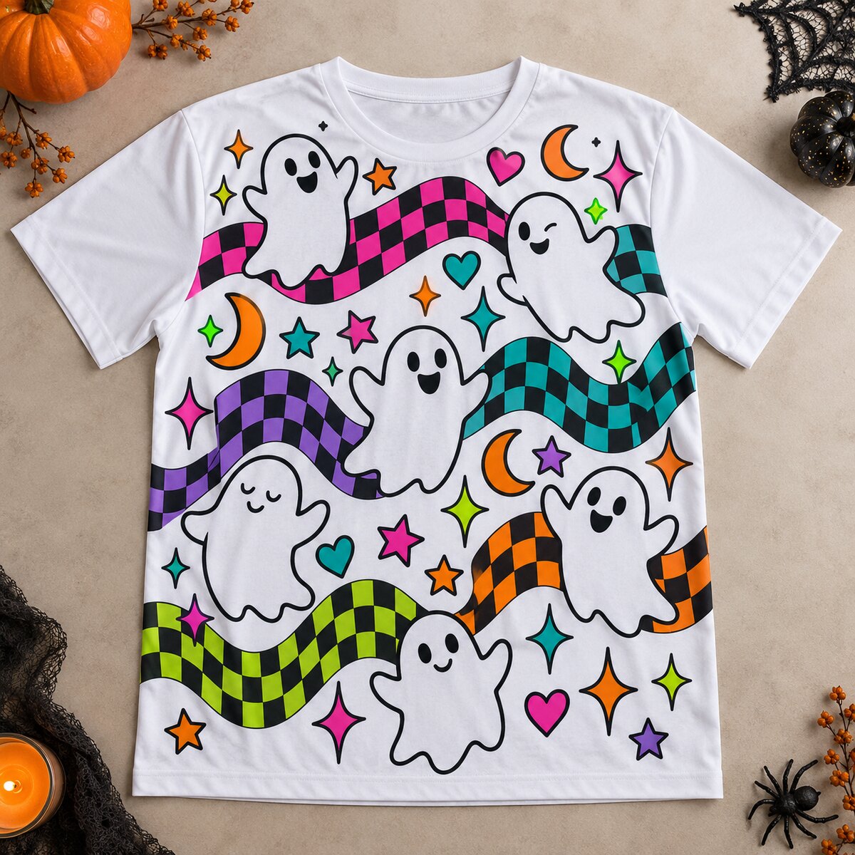 Ghost Pattern Tee