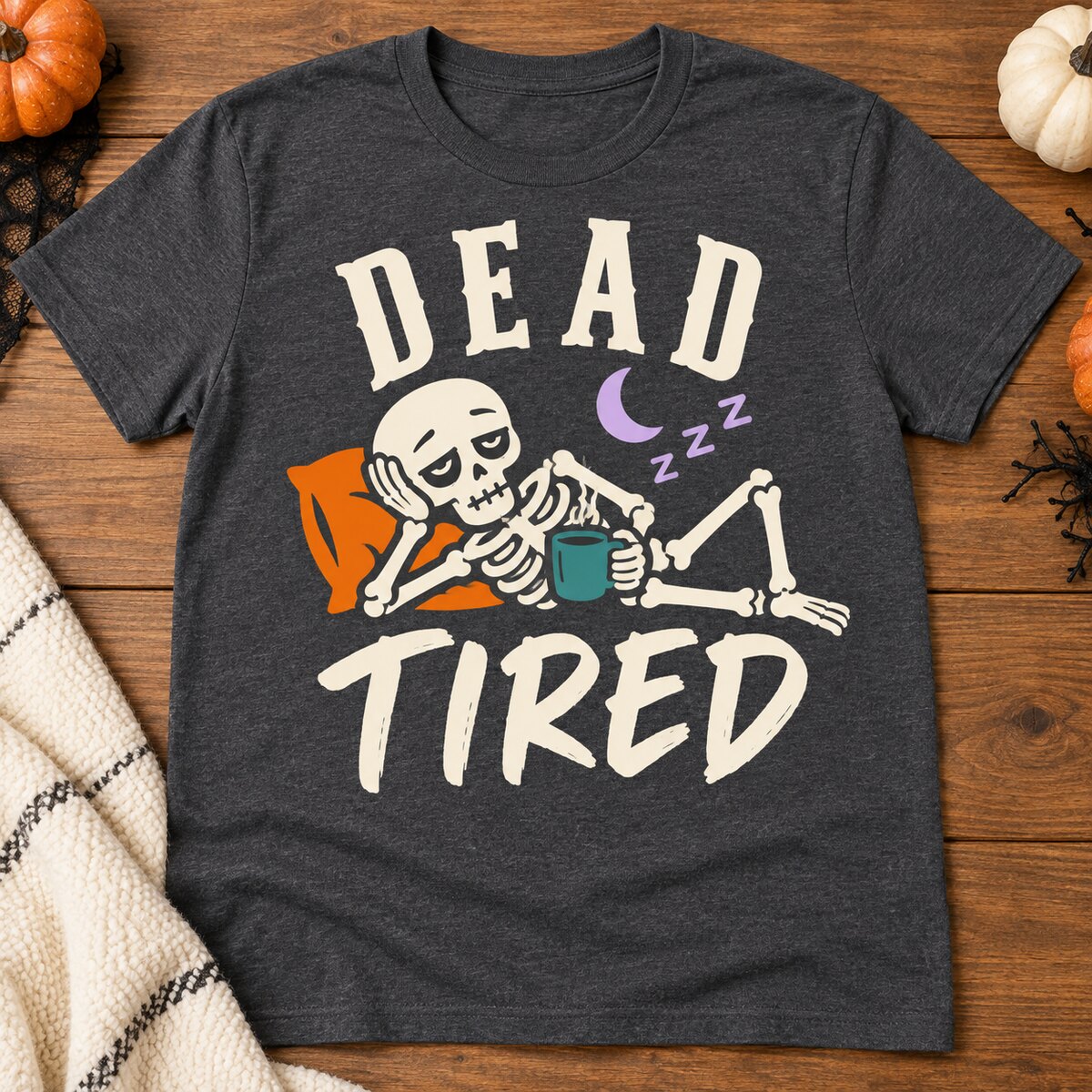 Dead Tired Skeleton Tee