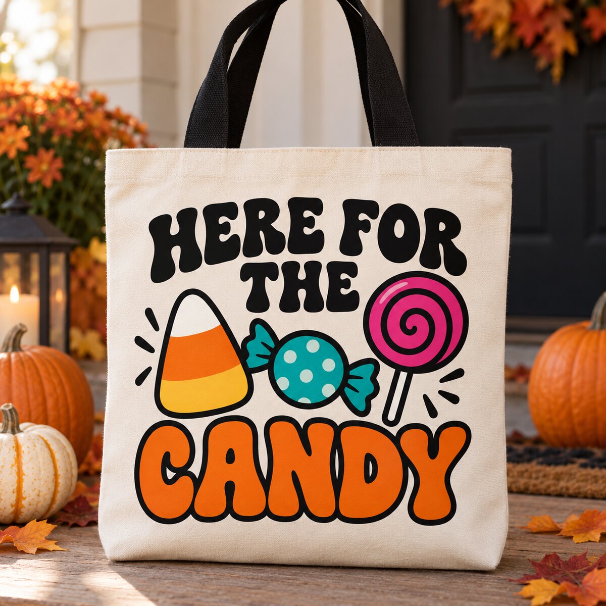 Here For The Candy Tote