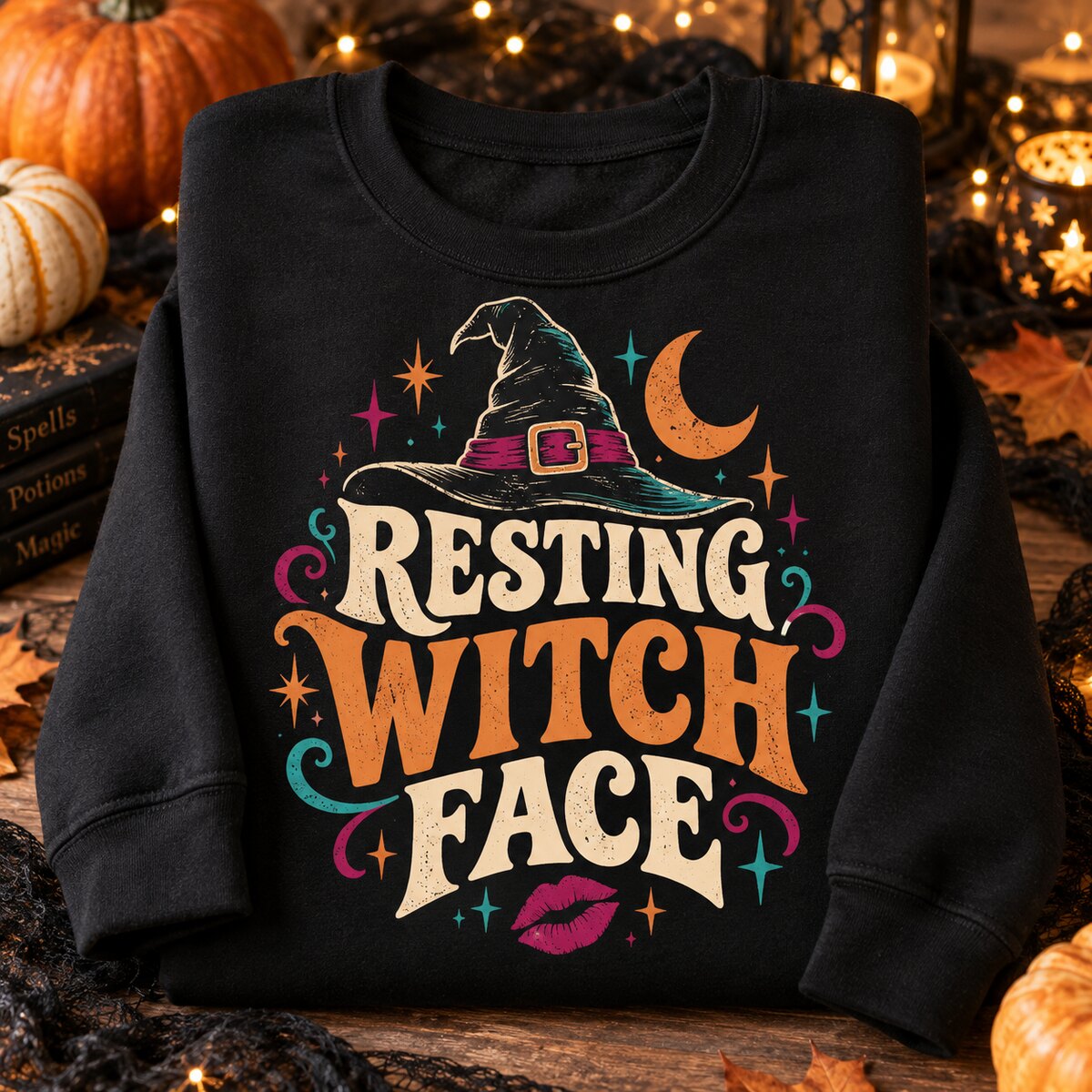 Resting Witch Face Sweatshirt