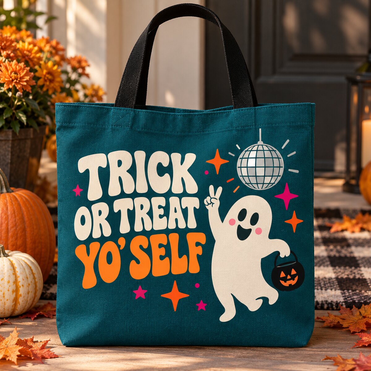 Trick or Treat Yoself Tote
