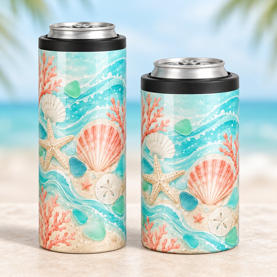 Beachcomber Can Koozie
