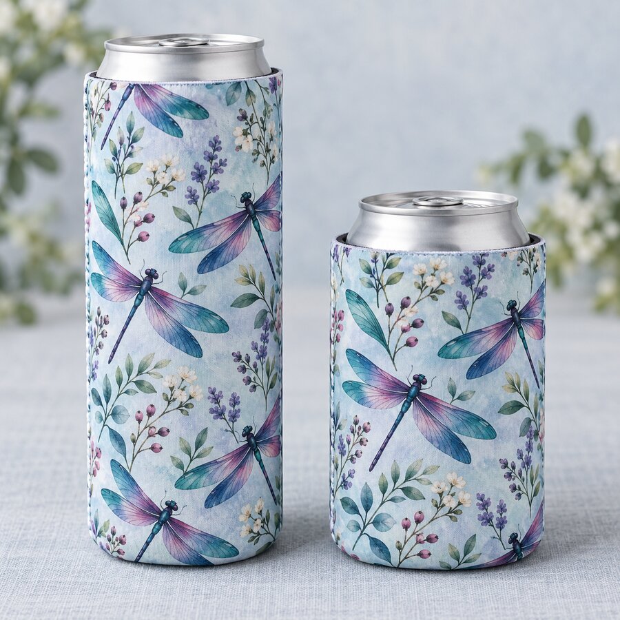 Dragonfly Dreams Can Koozie
