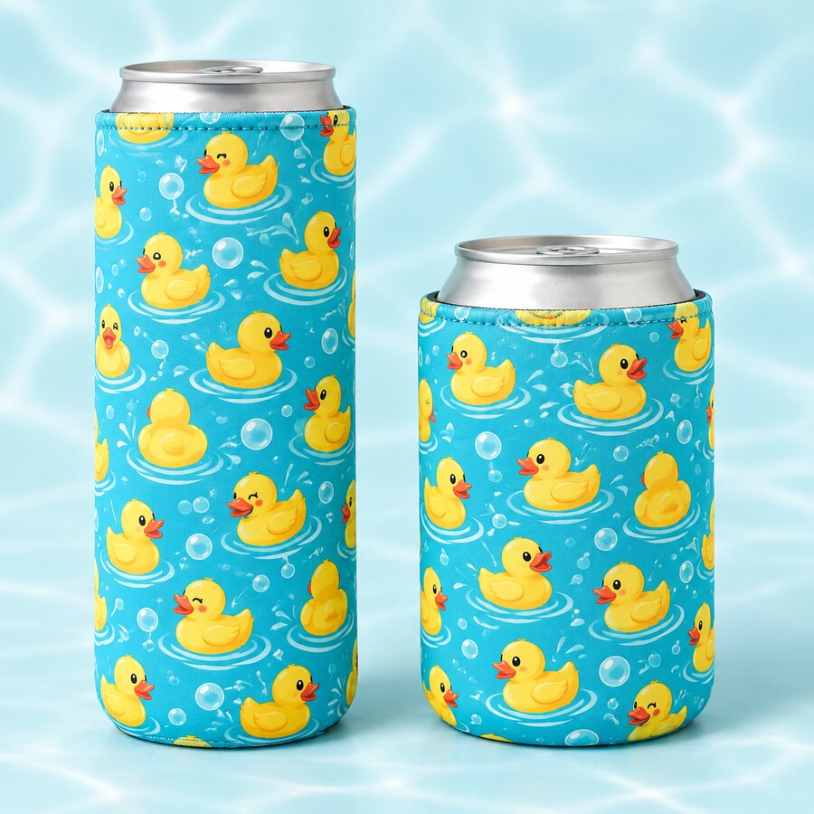 Just Ducky Can Koozie