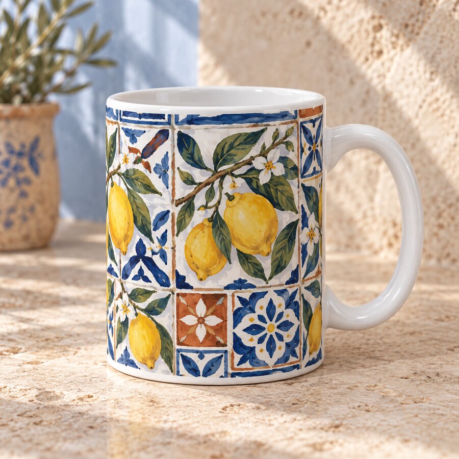 Amalfi Lemons Mug