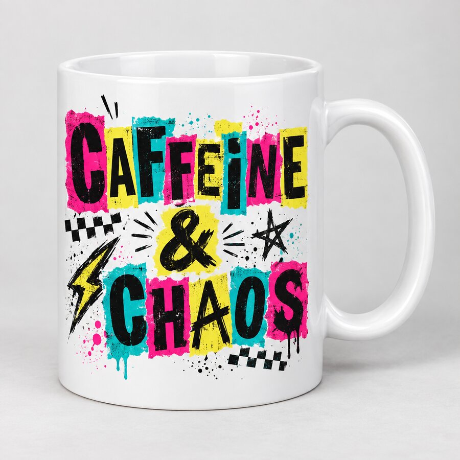 Caffeine & Chaos Mug