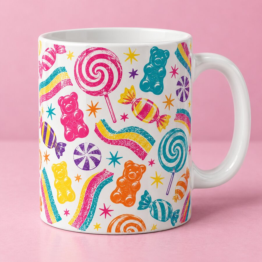 Candy Rainbow Mug