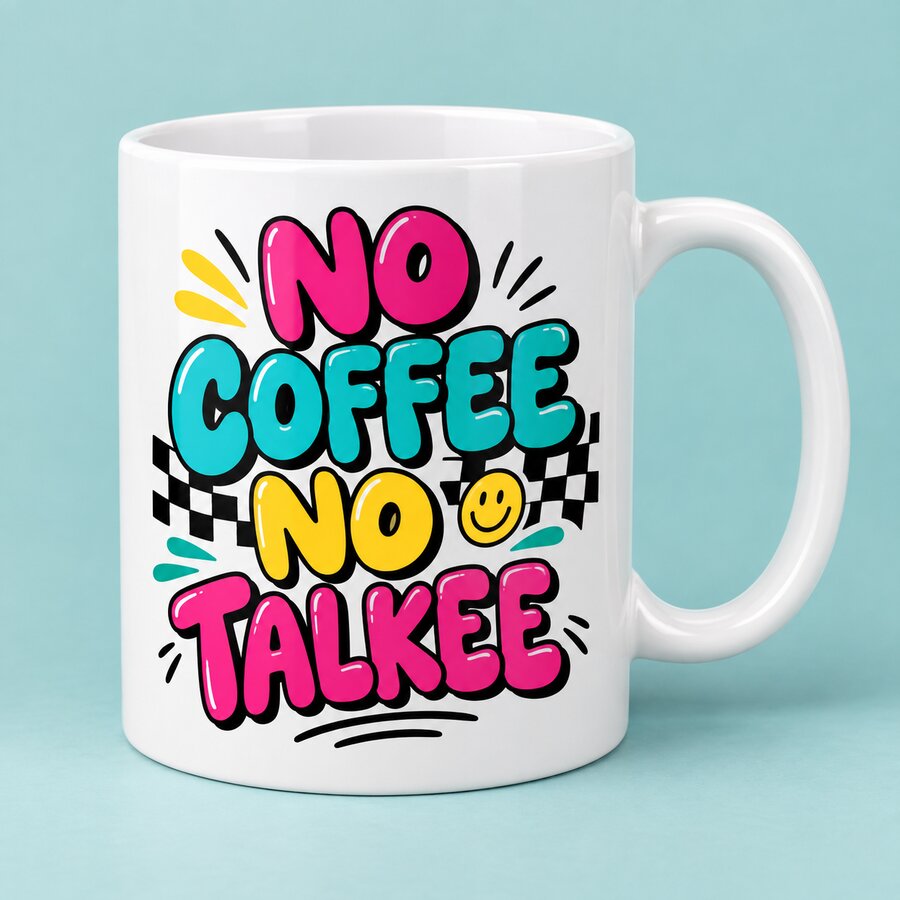 No Coffee No Talkee Mug