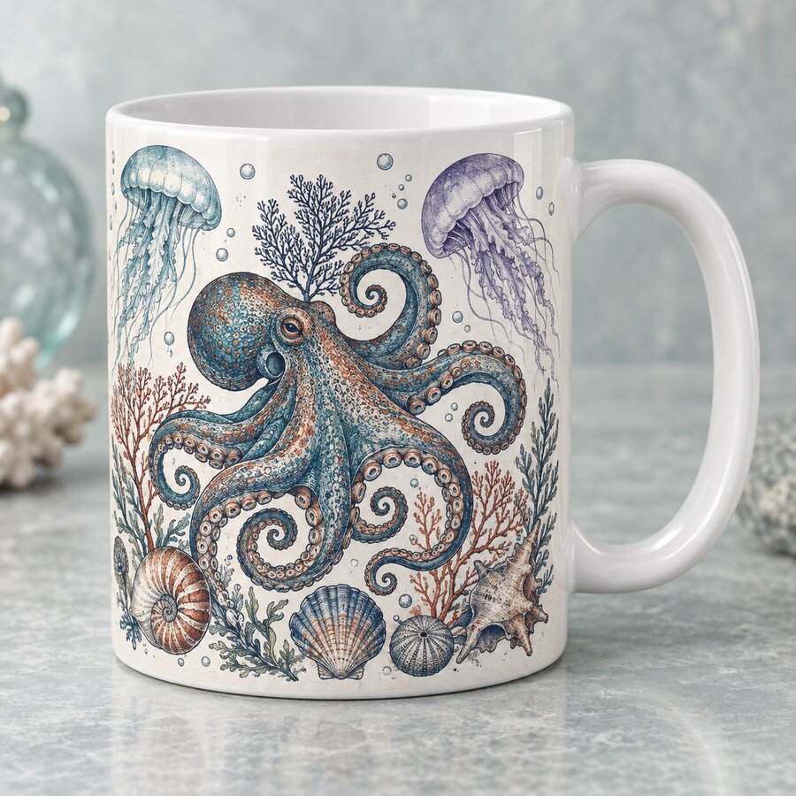 Octopus Garden Mug