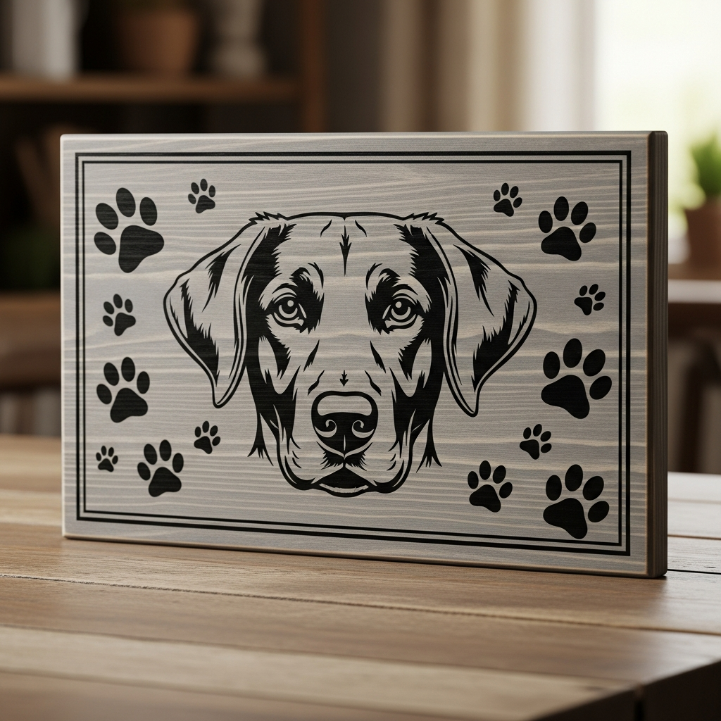 Pet Portrait Sign