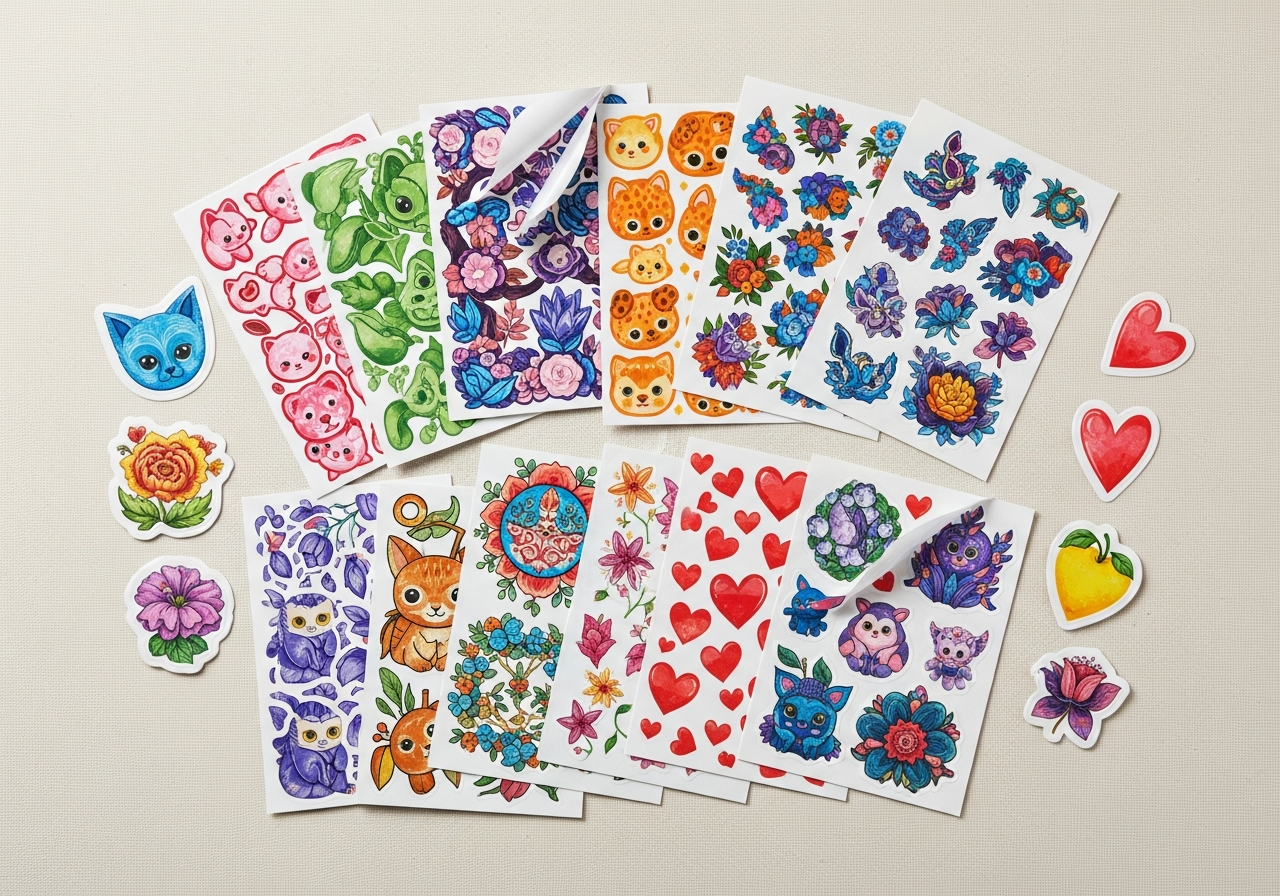 Custom Sticker Sheets