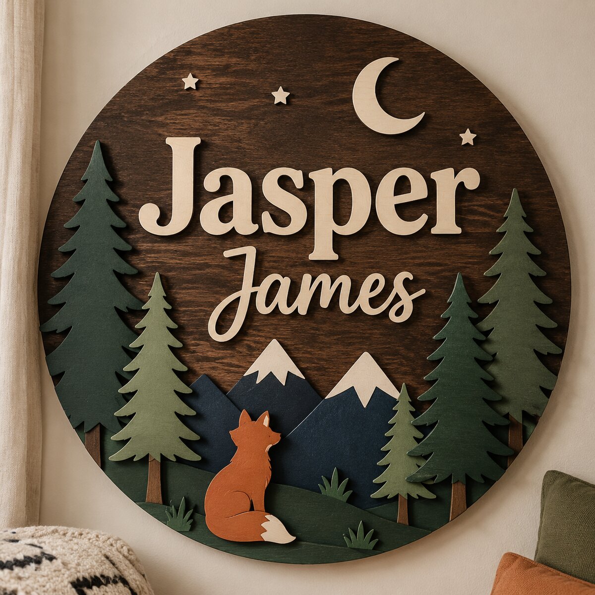 Woodland Room Sign