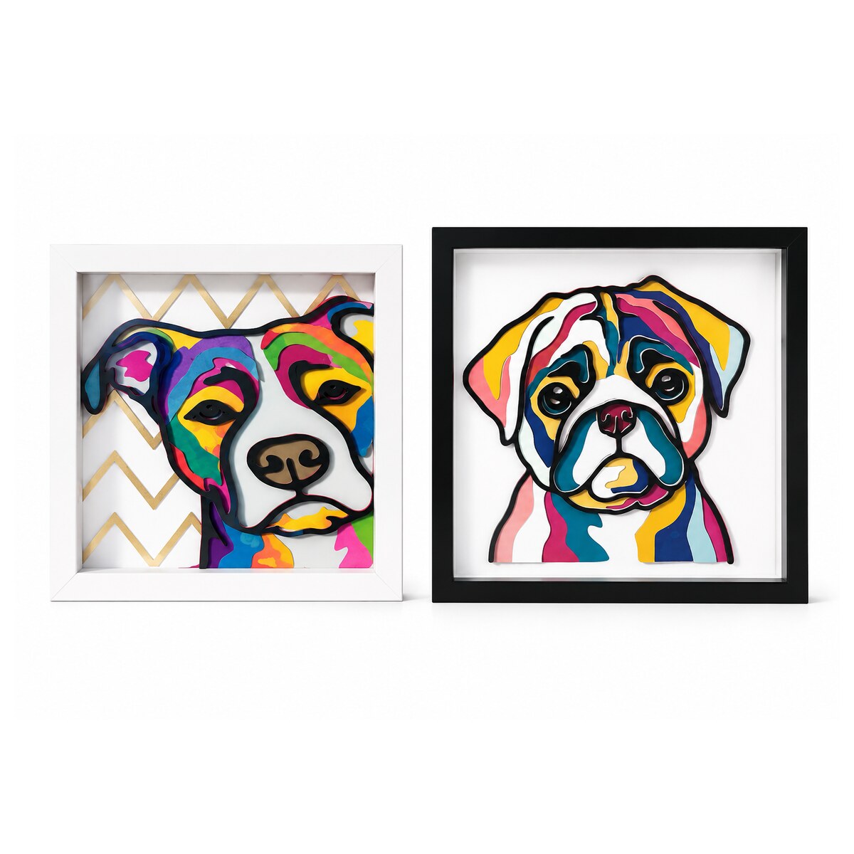 Custom Dog Breed Shadowbox (Made to Order)