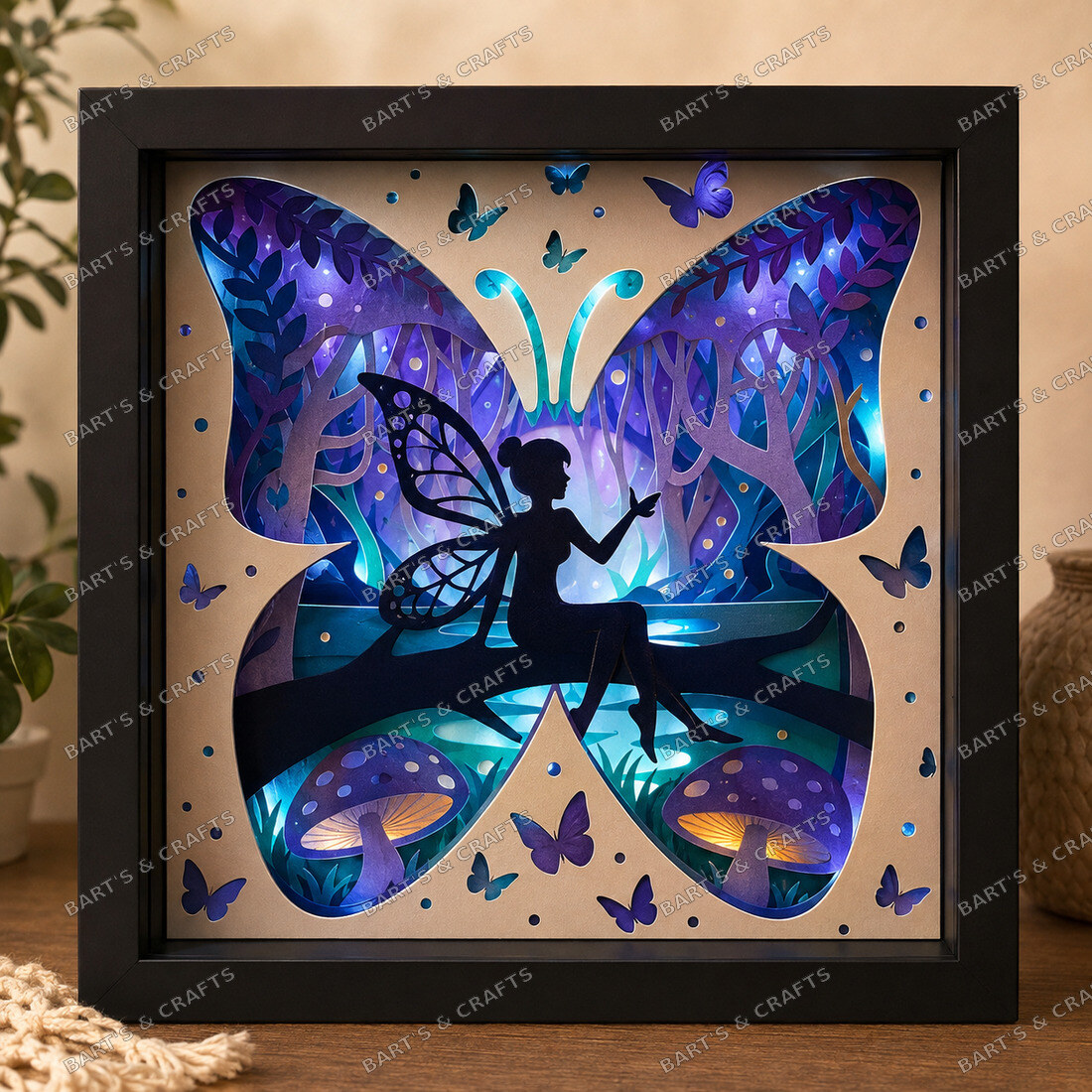 Fairy in the Trees Shadowbox