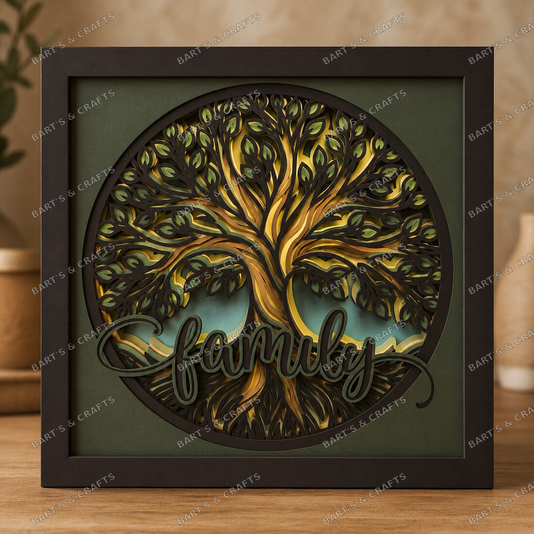 Family Tree Shadowbox