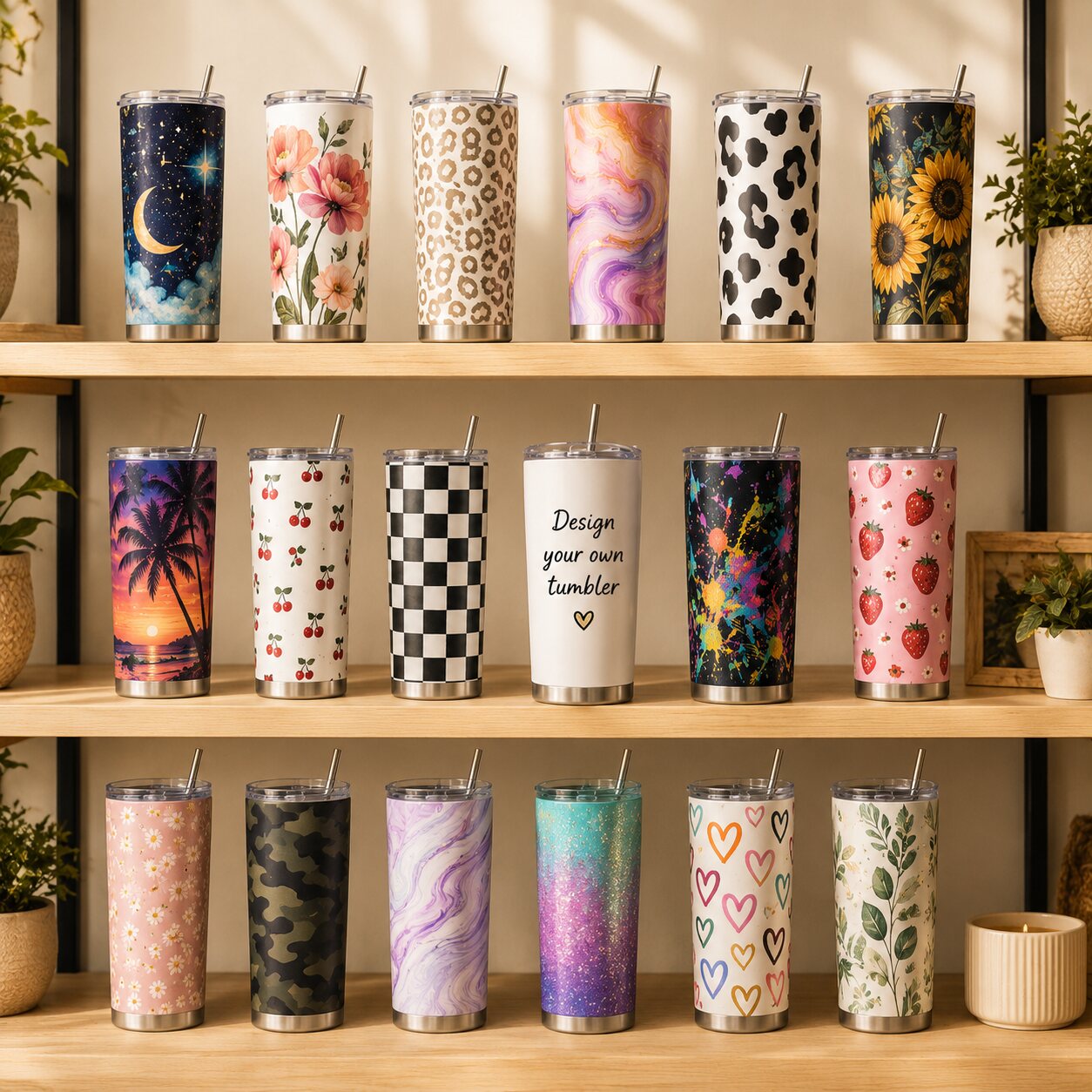 Tumblers and drinkware