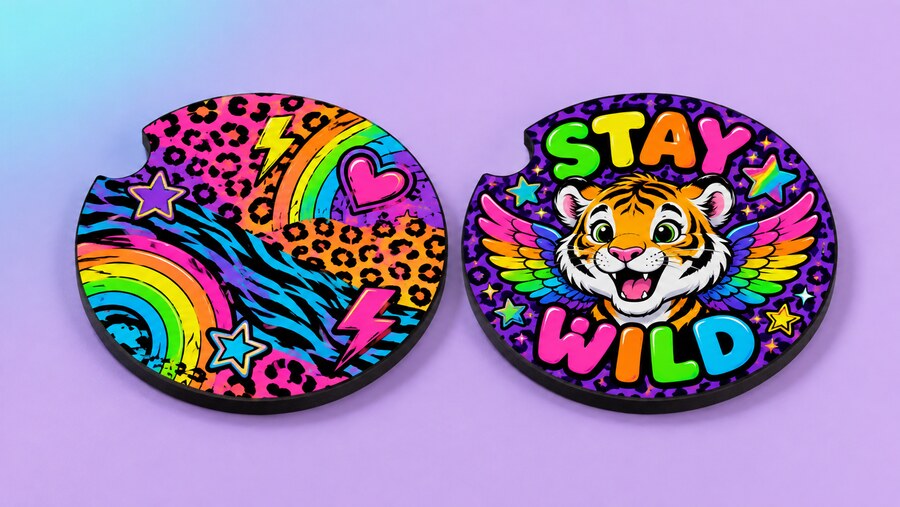 90s · Stay Wild design on a Bart's & Crafts product
