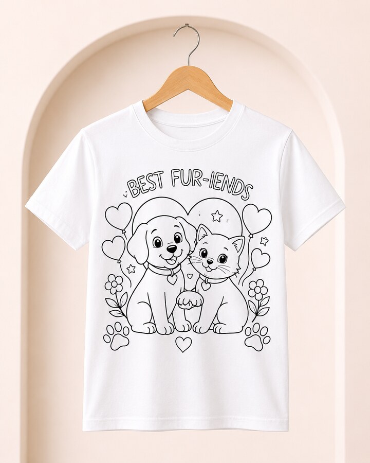 Best Fur-iends design on a Bart's & Crafts product