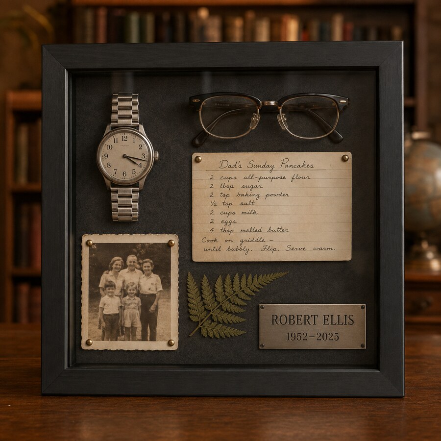 Memory Heirloom design on a Bart's & Crafts product