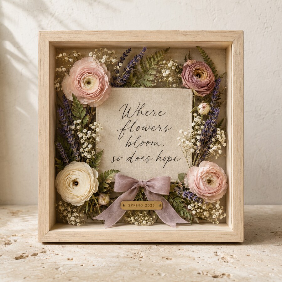 Preserved Florals design on a Bart's & Crafts product