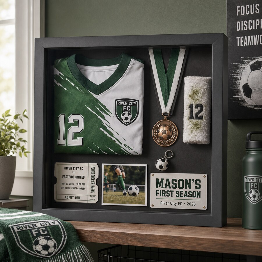 Youth Soccer design on a Bart's & Crafts product