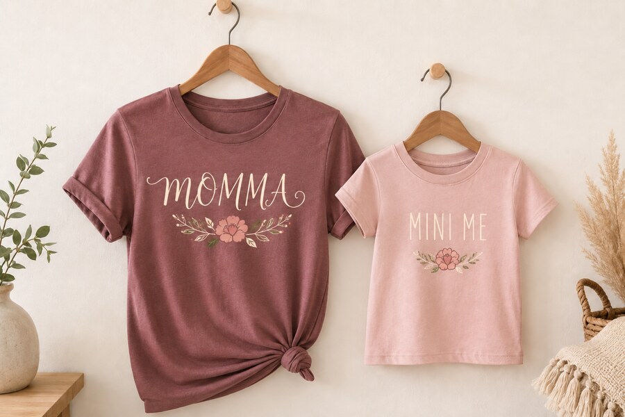 Momma & Mini-Me Set design on a Bart's & Crafts product