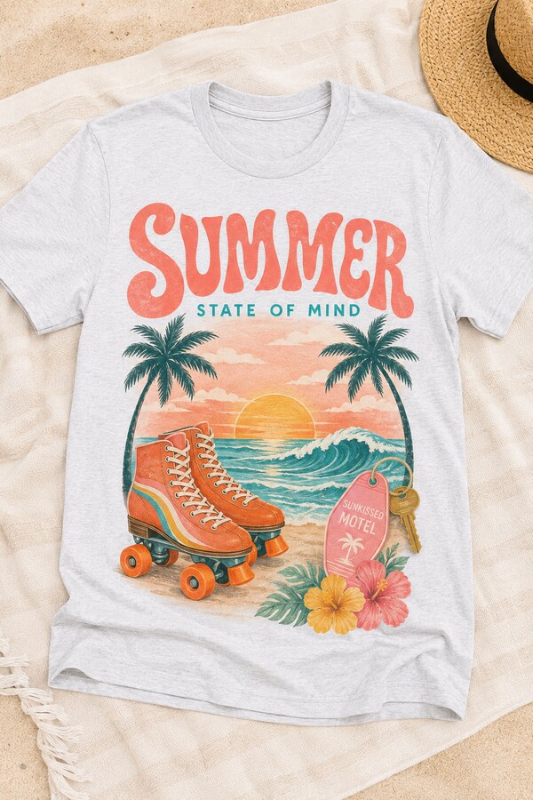 Summer State of Mind design on a Bart's & Crafts product