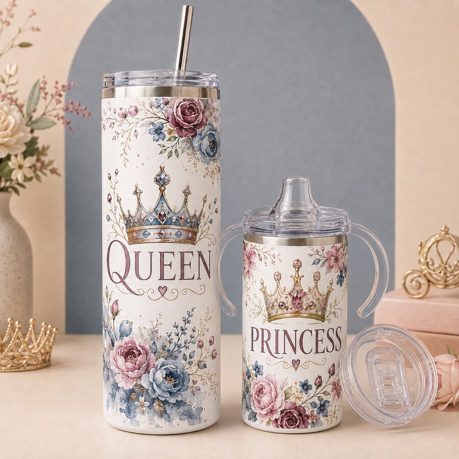 Queen & Princess design on a Bart's & Crafts product