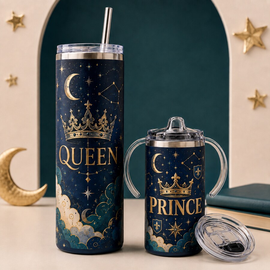 Queen & Prince design on a Bart's & Crafts product